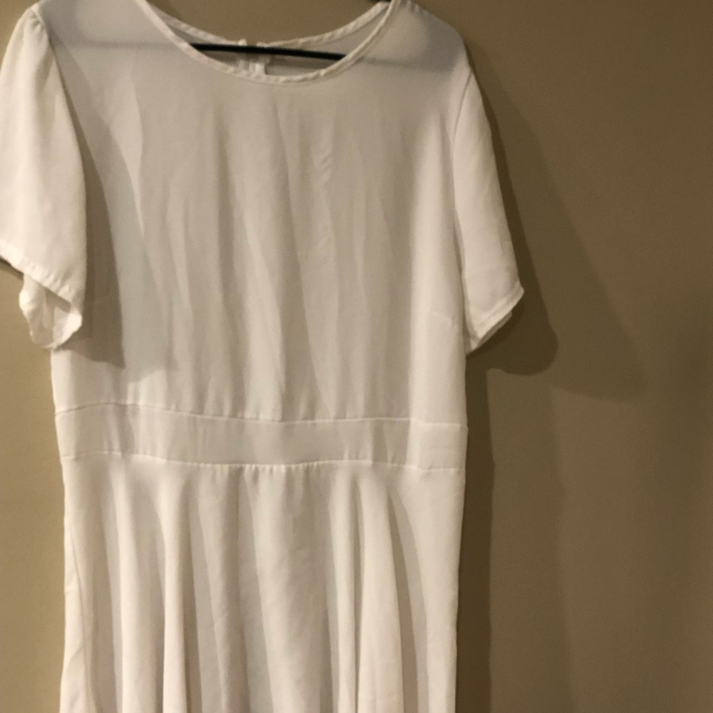 White dress